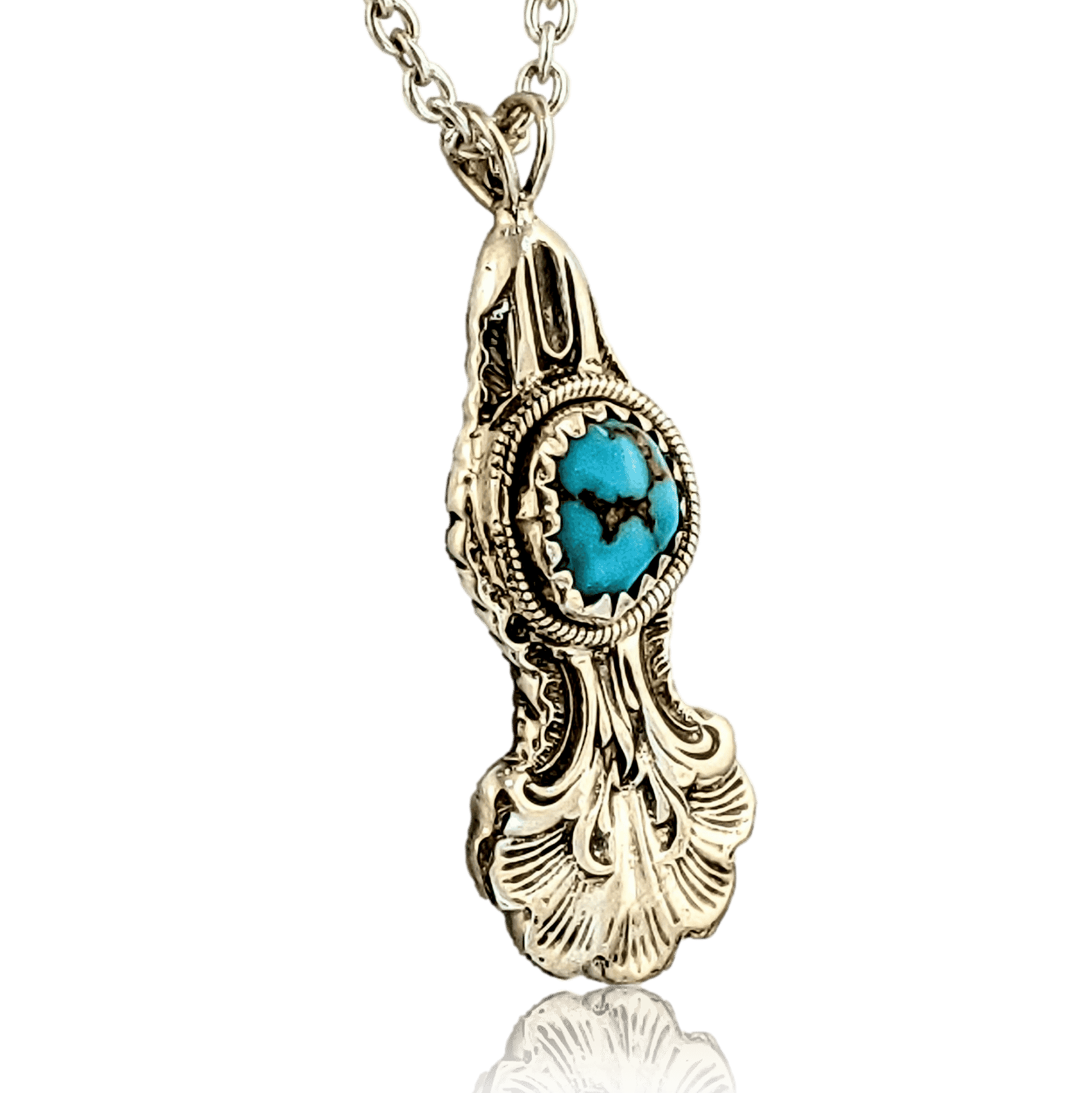 Turquoise & Yellow Sapphire Necklace – PINCH