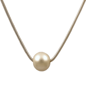 tightrope pearl necklace