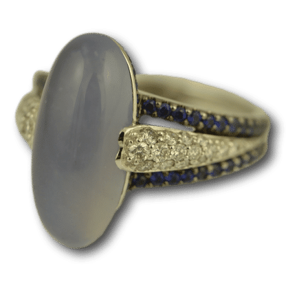 Danhier Moonstone Sapphire Ring