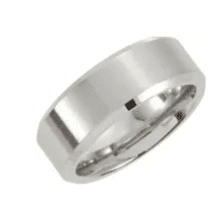Stainless Steel Mens Wedding Band